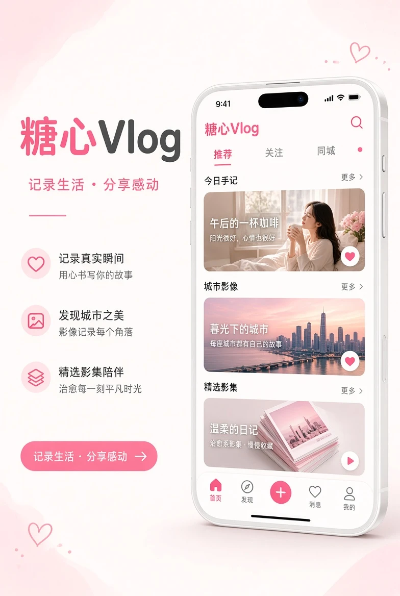 糖心Vlog APP｜把栏目装进更轻的移动路径